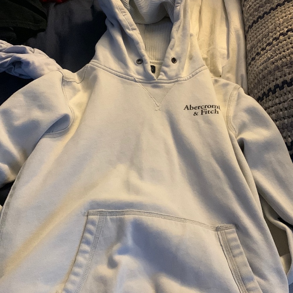white hoodie